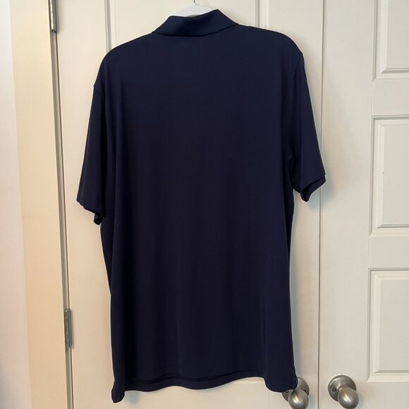 Under Amour short sleeve blue button up polo - Picture 2 of 3